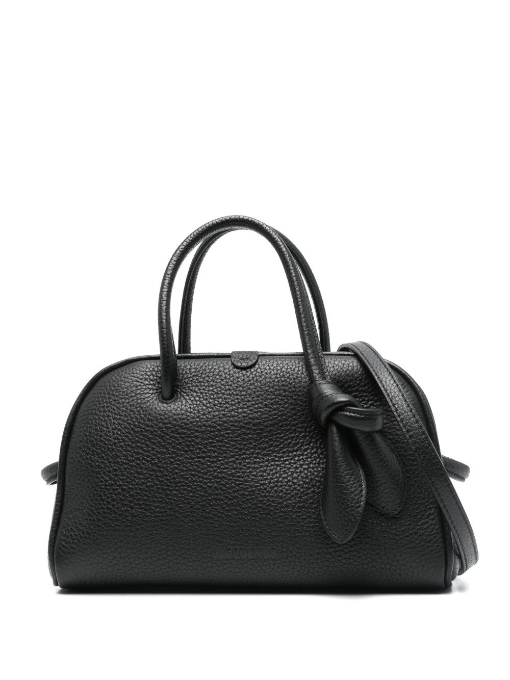 Jacquemus Le Petit Turismo Top Handle Bag — Black