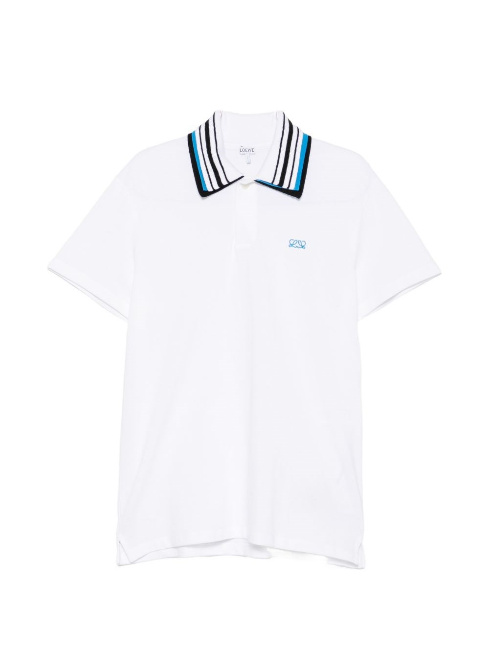 Loewe Anagram Cotton Polo Shirt