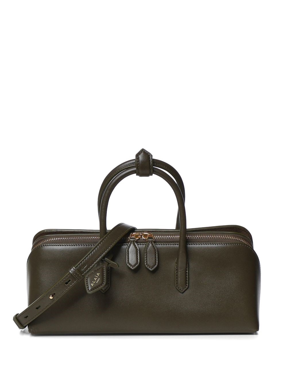 Alaïa Delta Small Leather Handbag