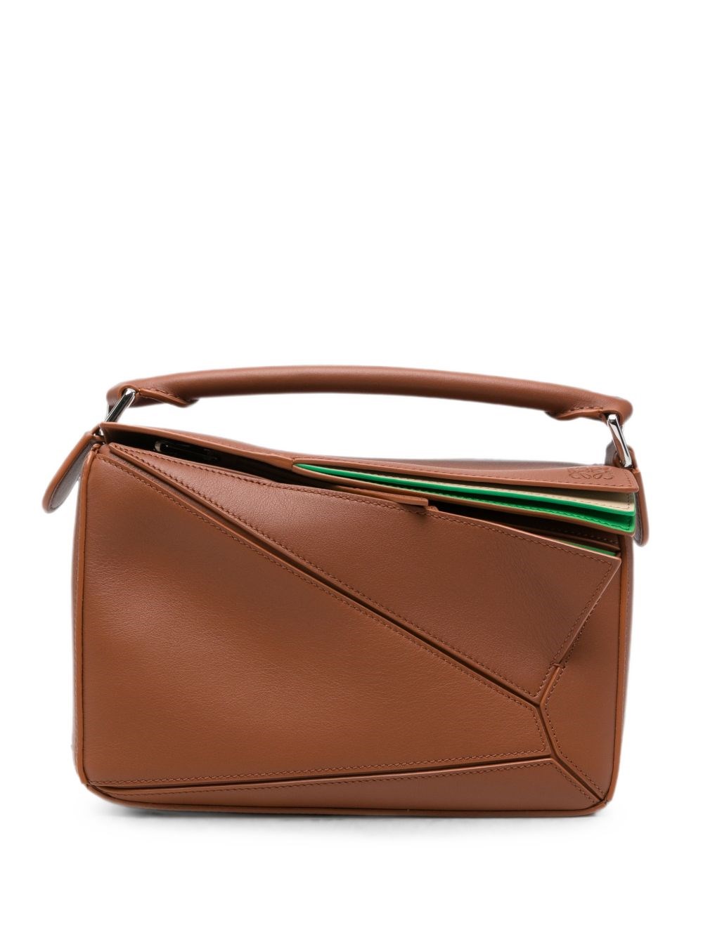 Loewe Borsa A Mano In Pelle Puzzle Small