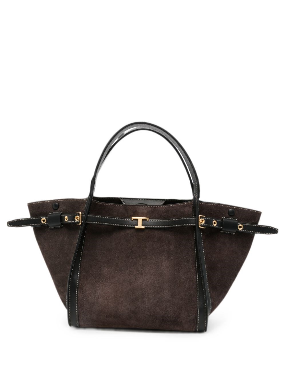 Tod's T Timeless Small Leather Tote Bag