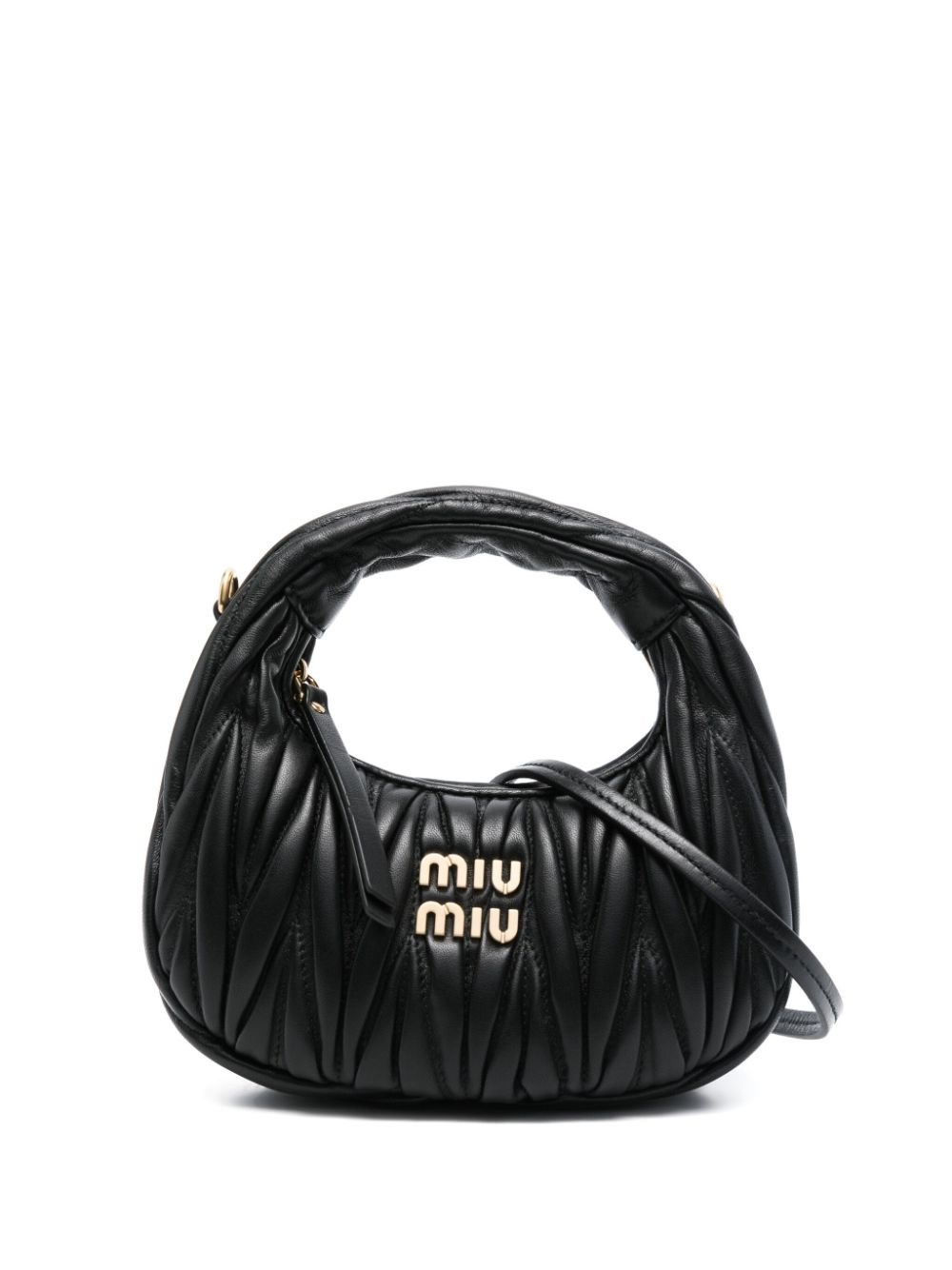 Miu Miu Wander Matelass� Leather Mini Bag