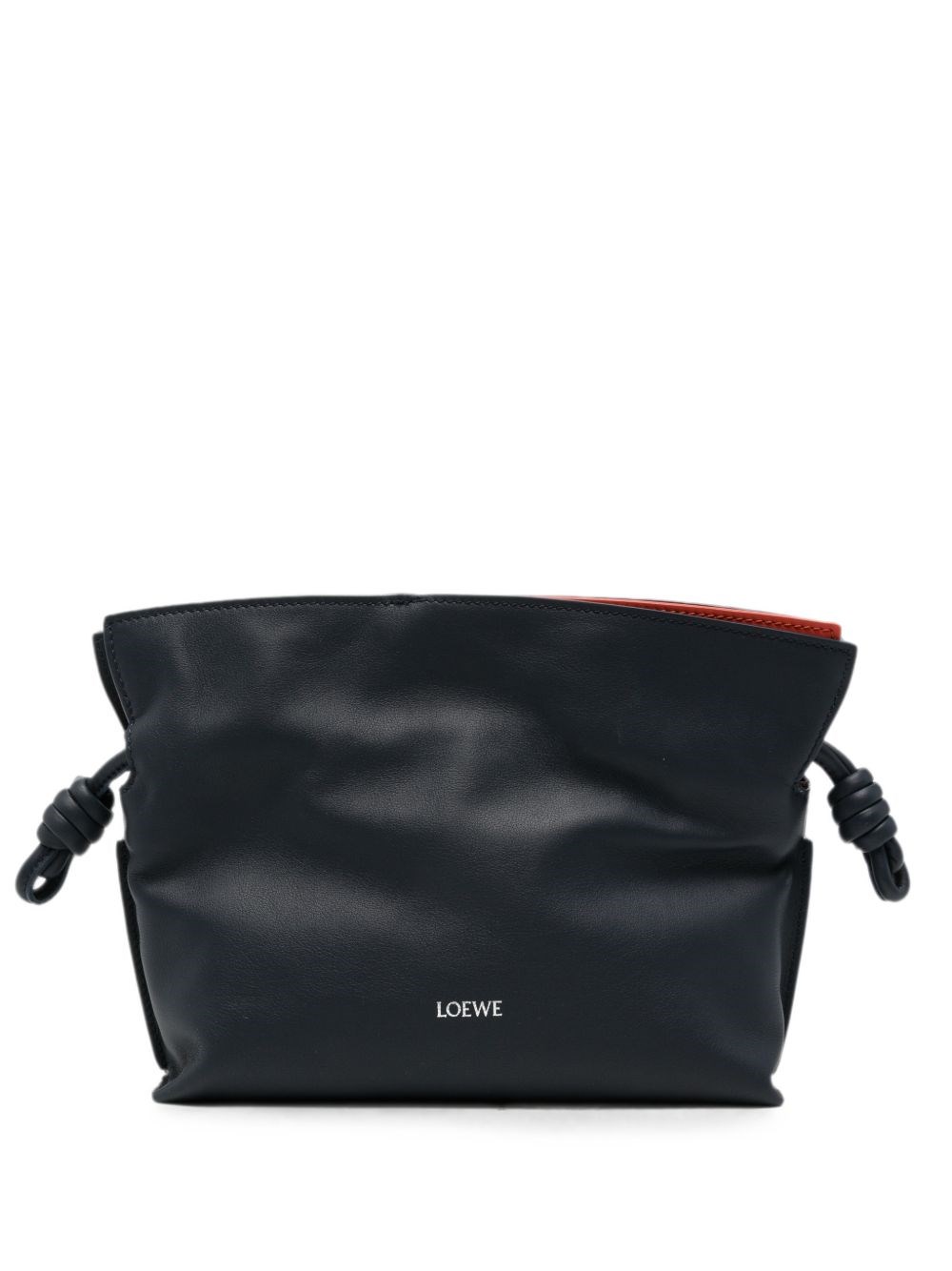 Loewe Flamenco Mini Leather Clutch