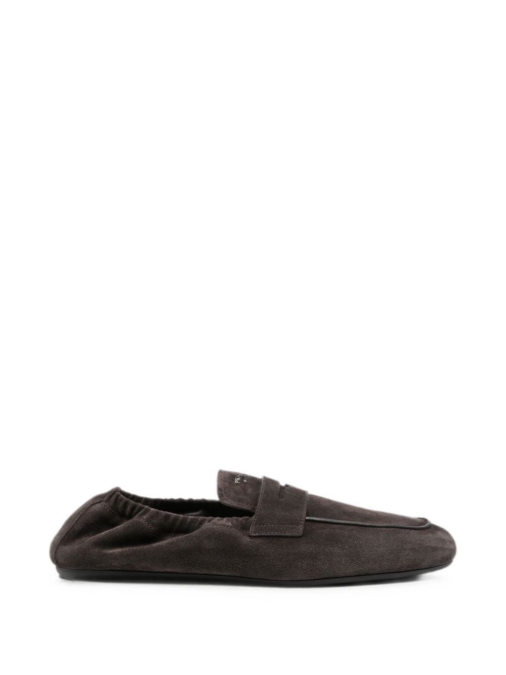 Prada Shuffle Leather Loafers
