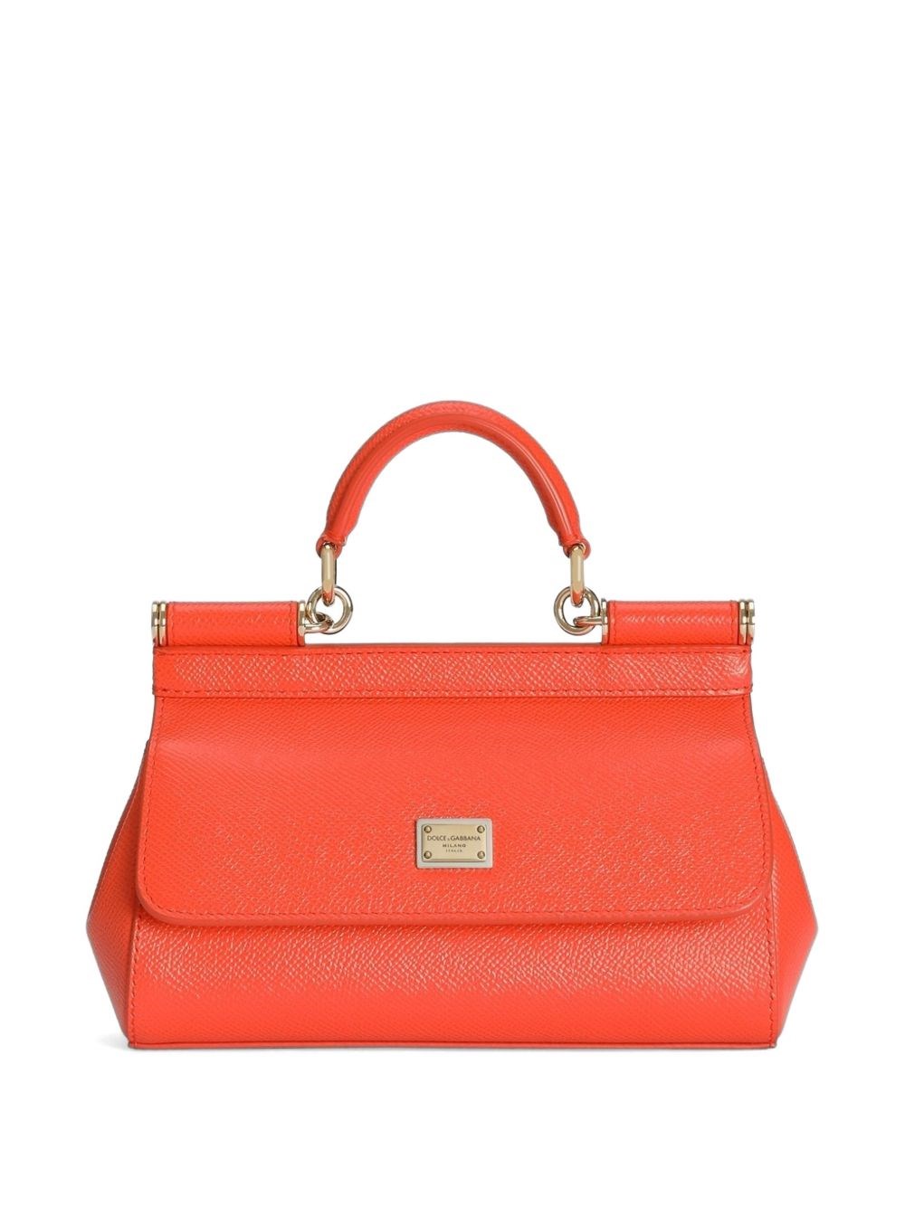 Dolce & Gabbana Sicily Small Leather Handbag