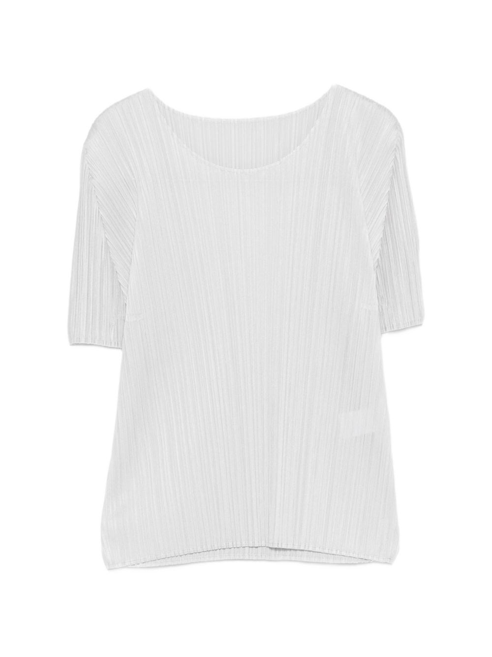 Issey Miyake Pleated -Tshirt