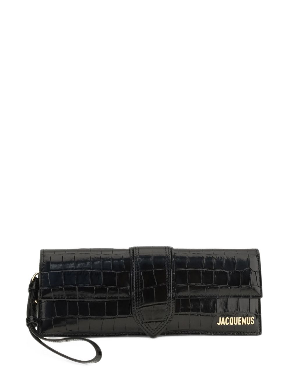 JACQUEMUS La Pochette Bambino Leather Clutch JACQUEMUS La Pochette Bambino Leather Clutch
