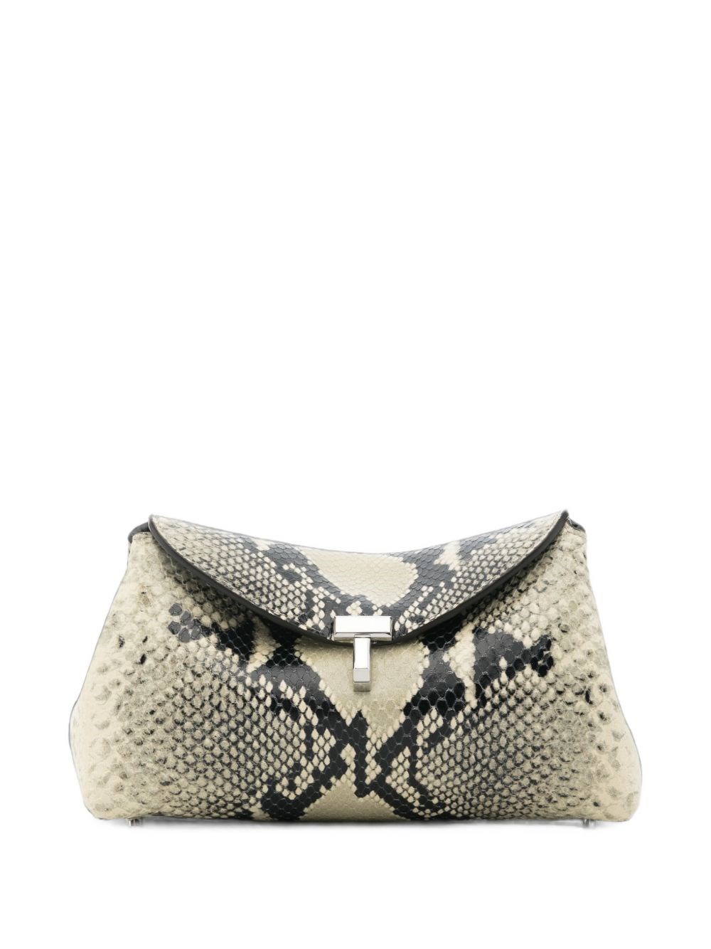 TOTEME T-Lock Leather Mini Clutch