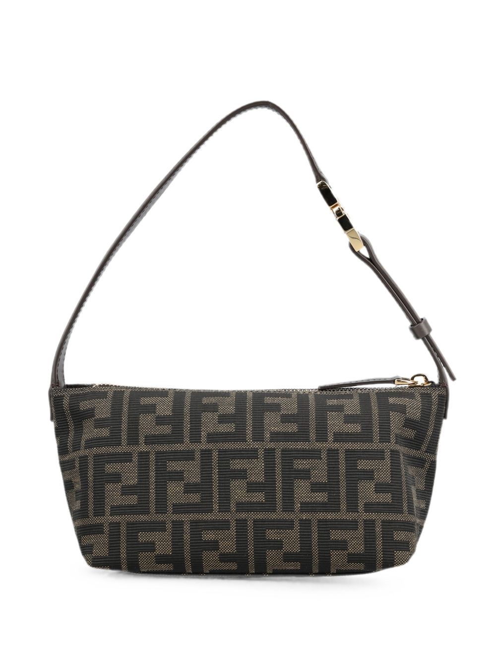 Fendi Ff Jacquard Pouch