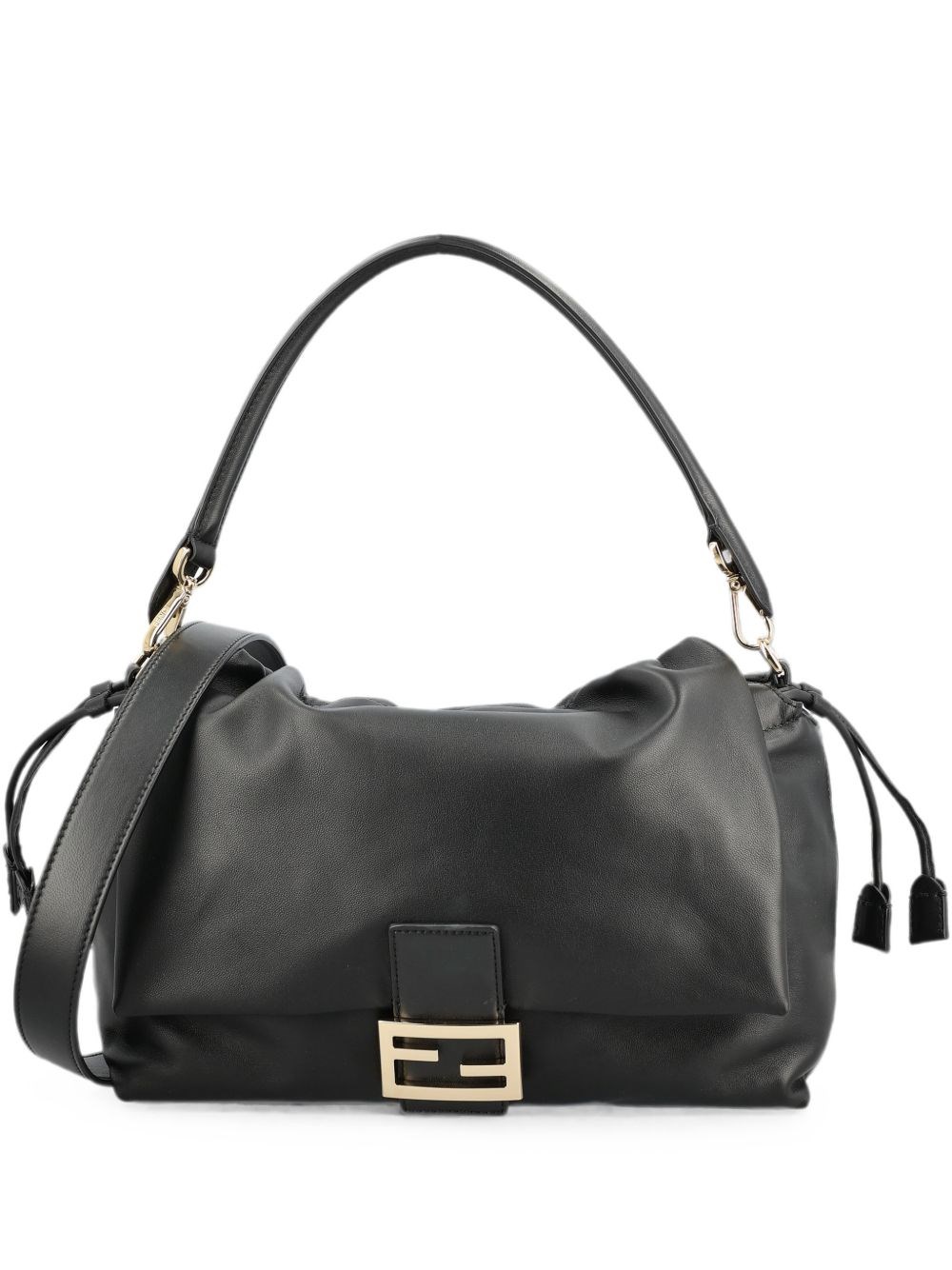 Fendi Baguette Large Leather Shoulder Bag
