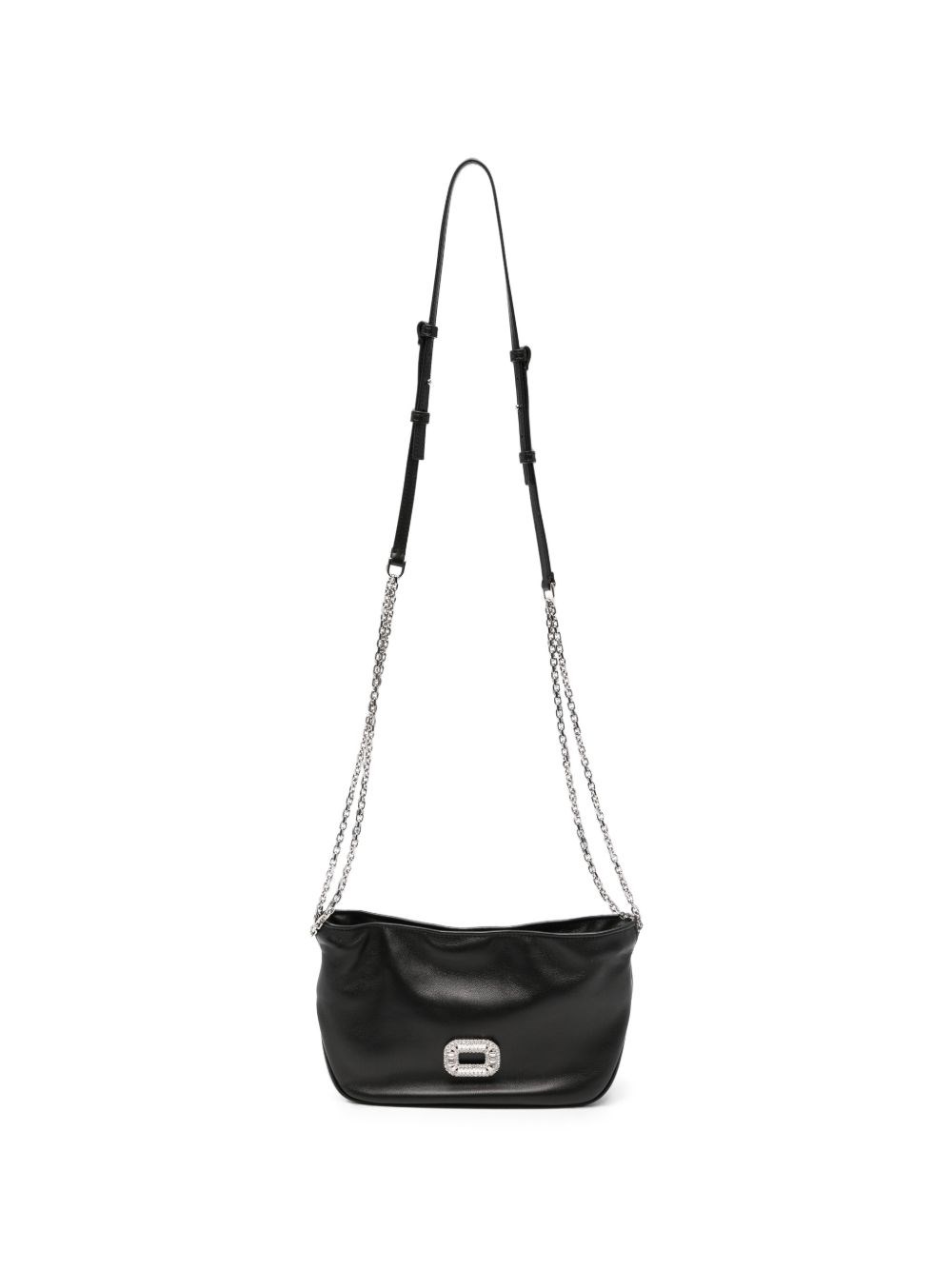Roger Vivier Pilgrim Mini Leather Clutch