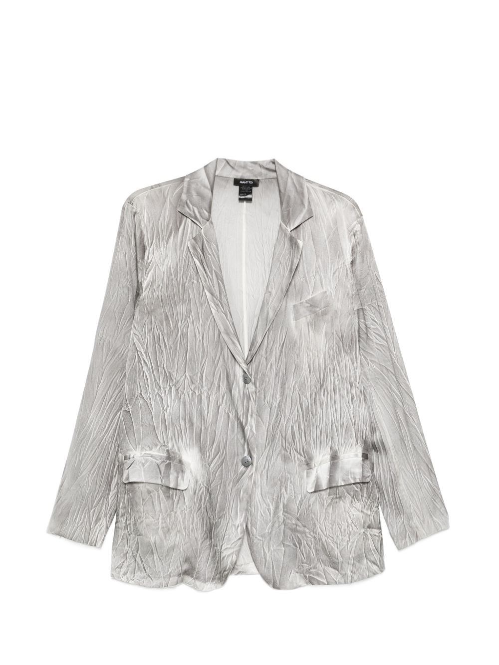 Avant Toi Silk Double-Breasted Jacket