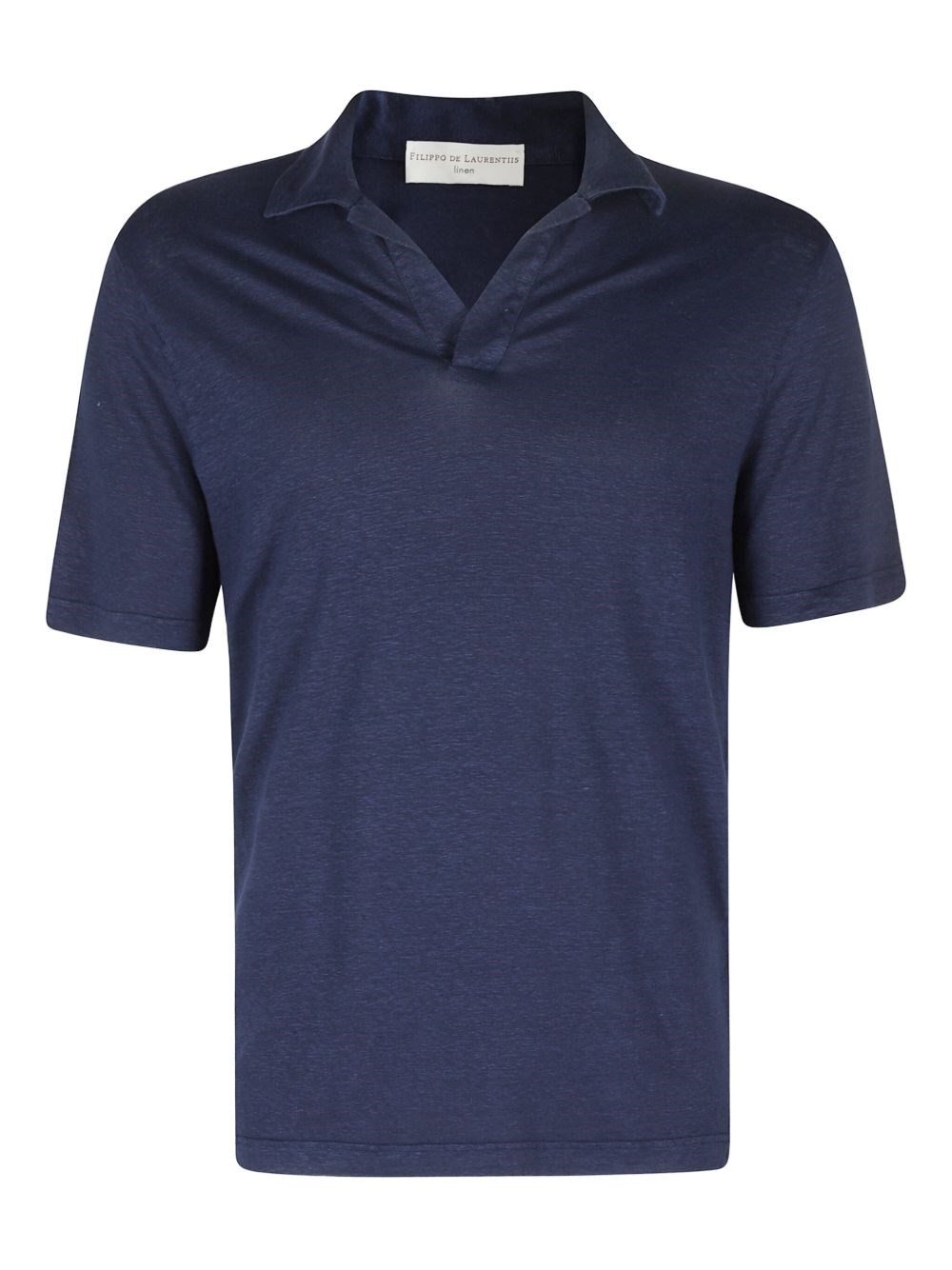 FILIPPO DE LAURENTIS Linen Polo Shirt