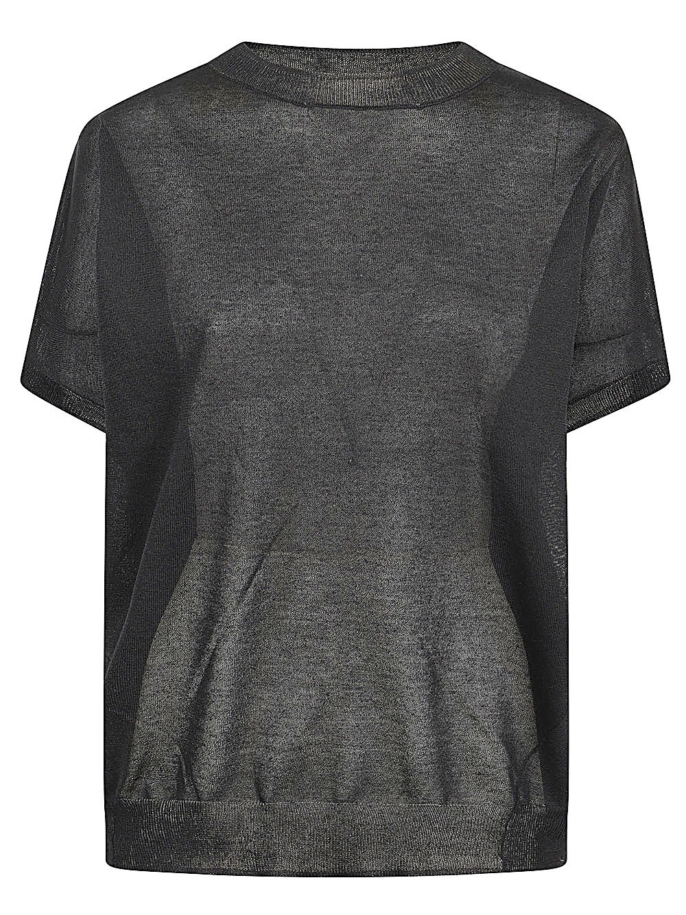 Mizuiro Linen Blend Sweater In Black