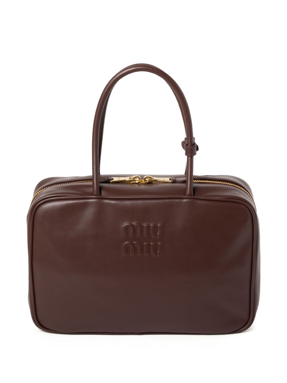 Miu Miu Beau Large Leather Handbag