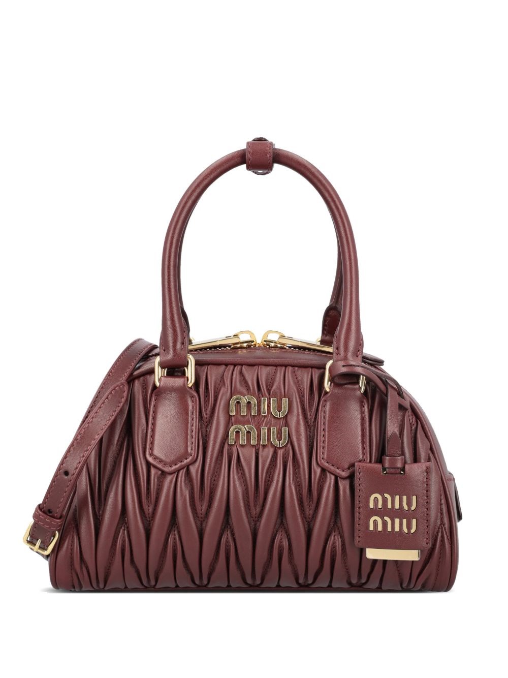 Miu Miu Arcadie Leather Handbag