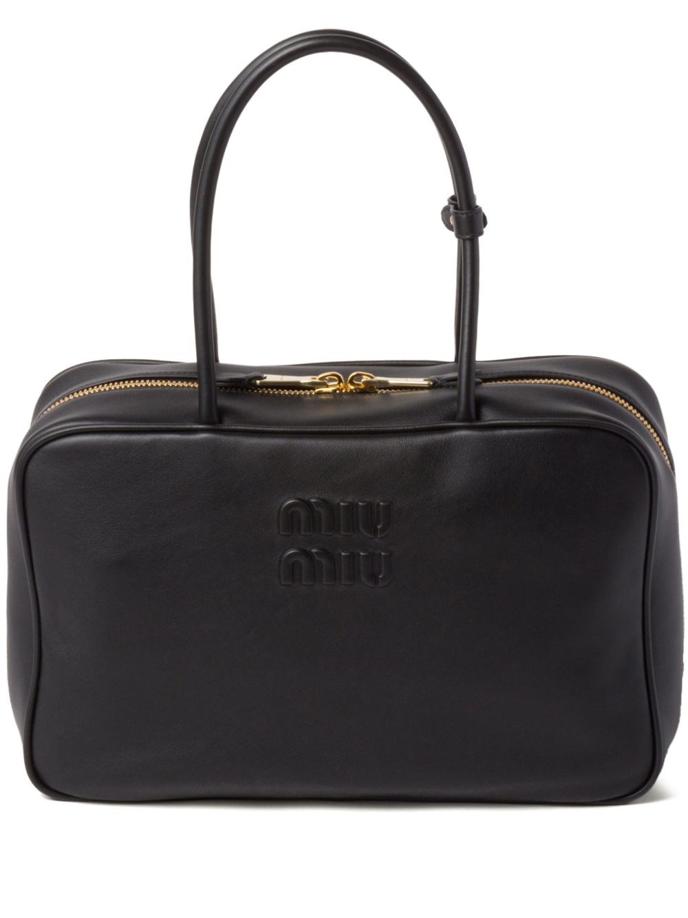 Miu Miu Beau Large Leather Handbag