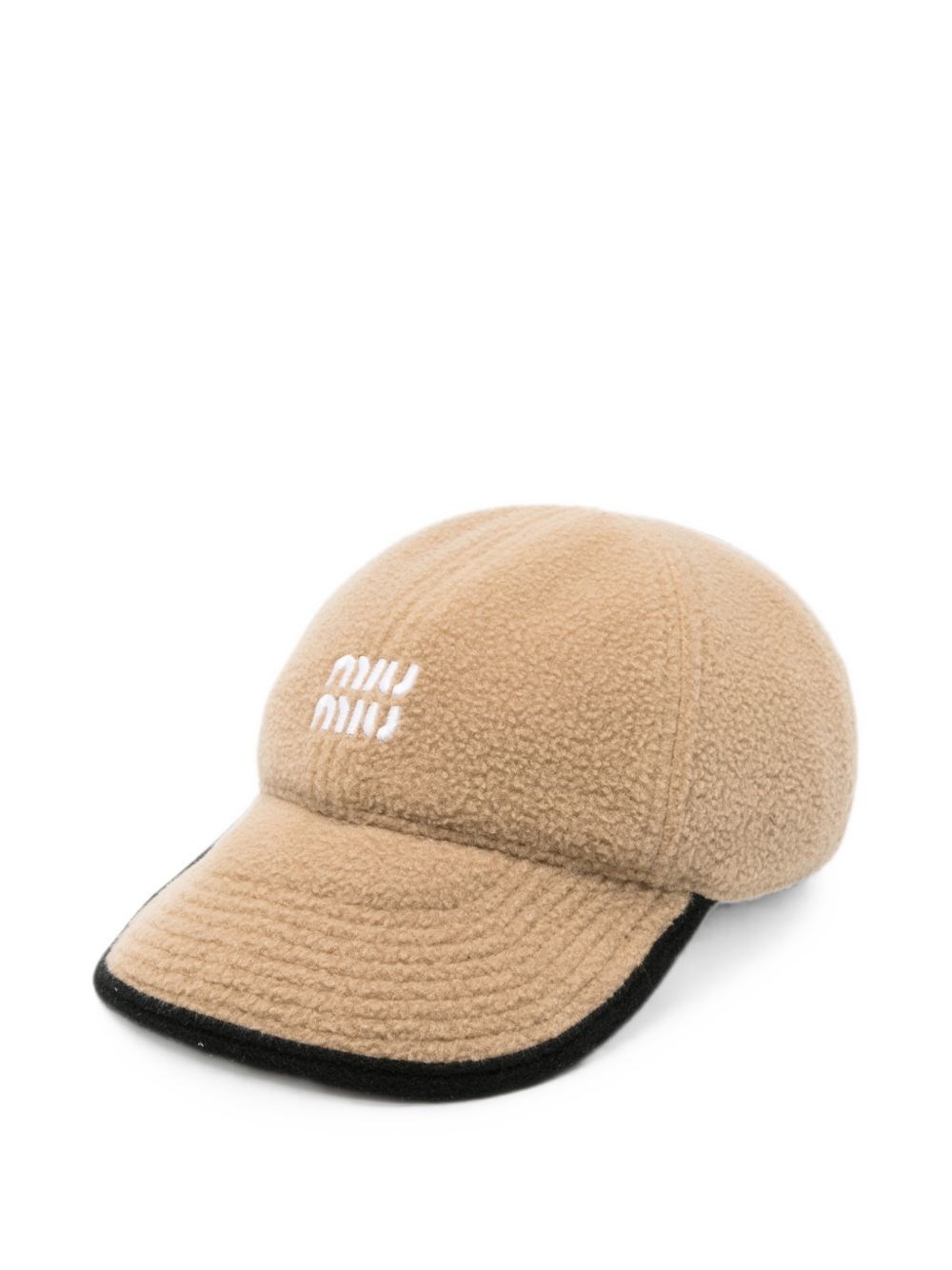 Miu Miu Fleece Wool Baseball Cap