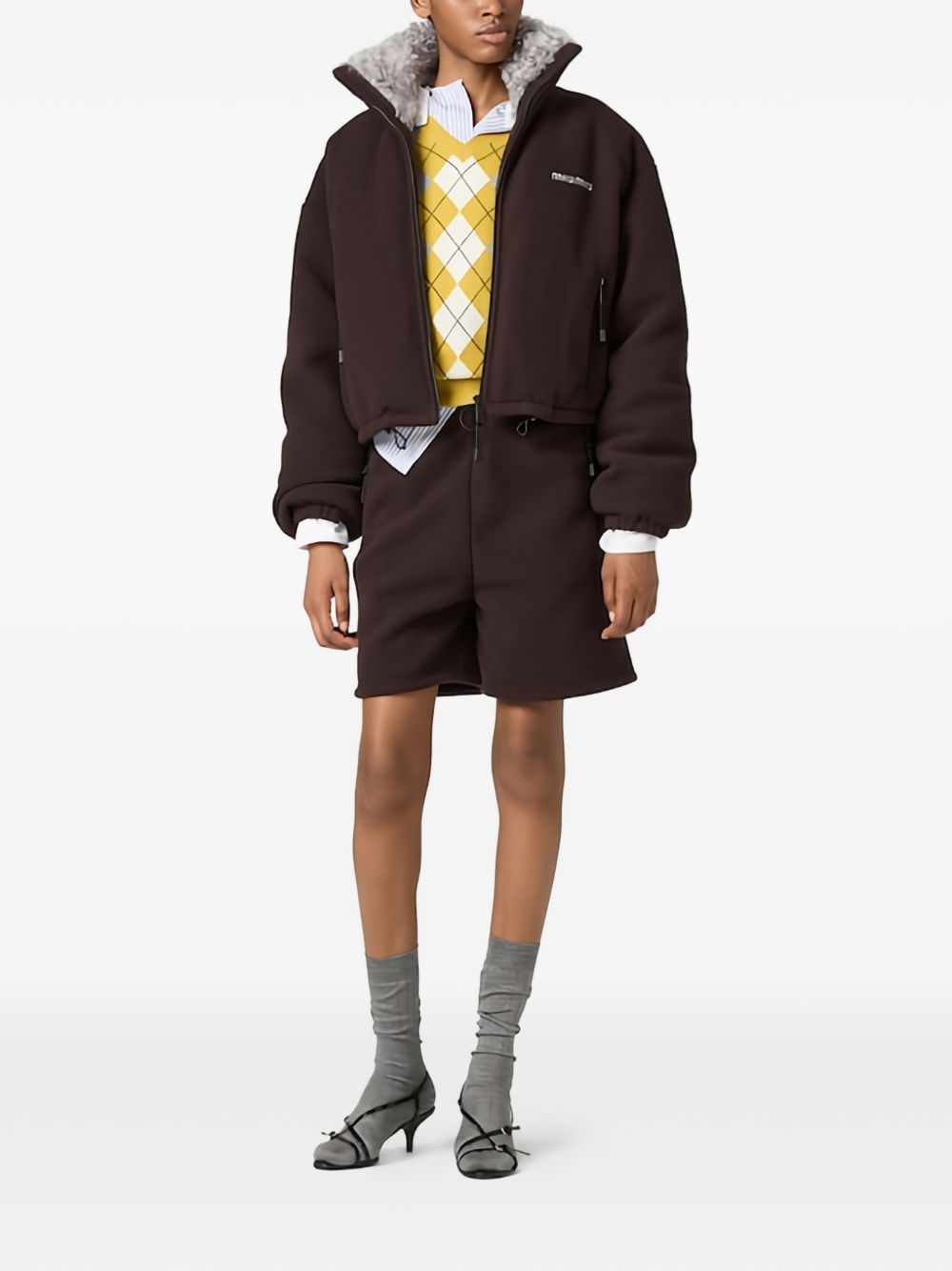 Miu Miu Fleece Down Jacket