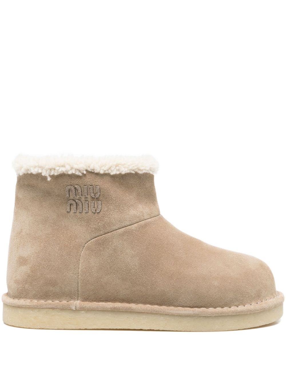 Miu Miu Stivali In Pelle Scamosciata