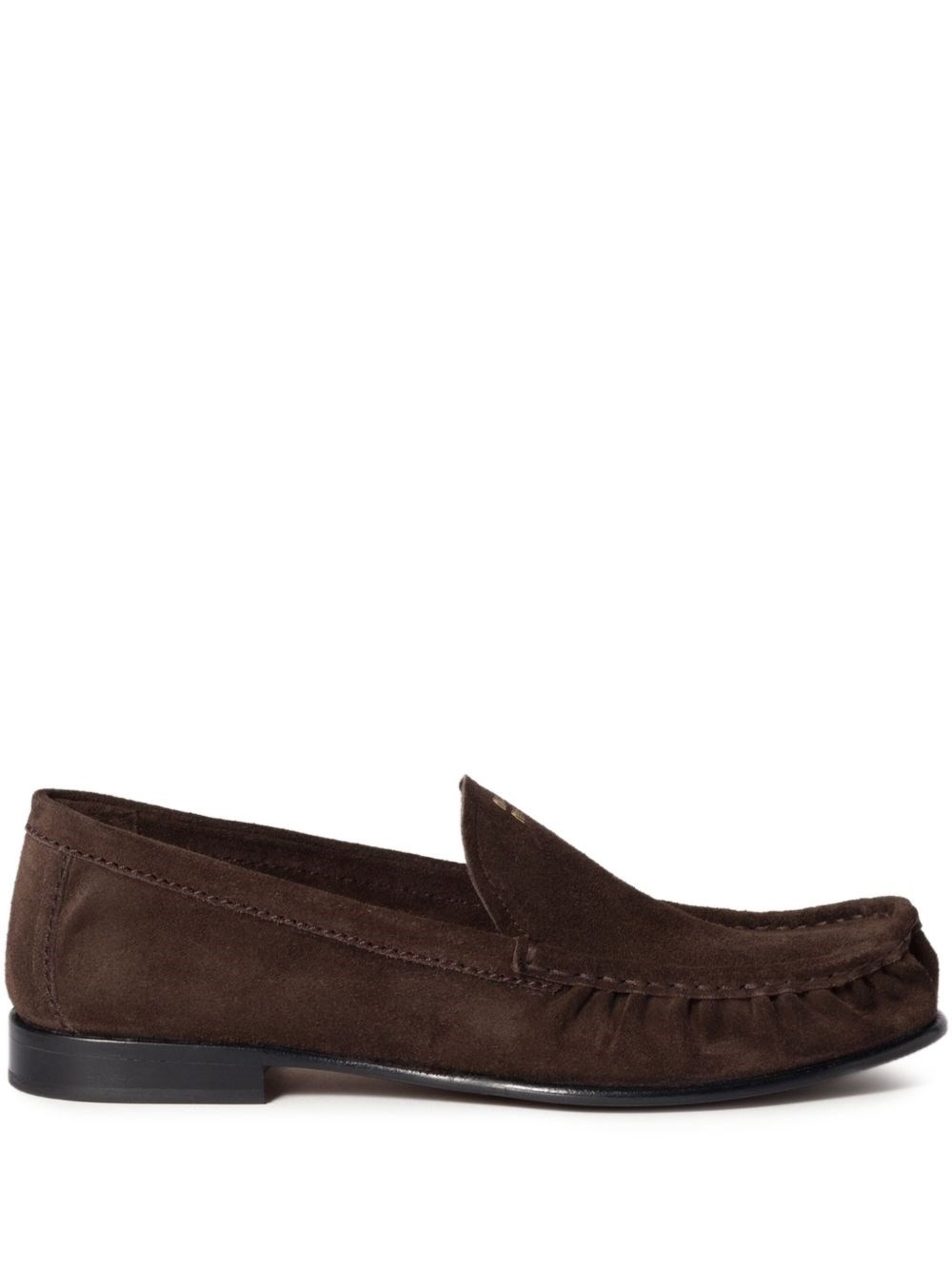 Miu Miu Suede Leather Loafers