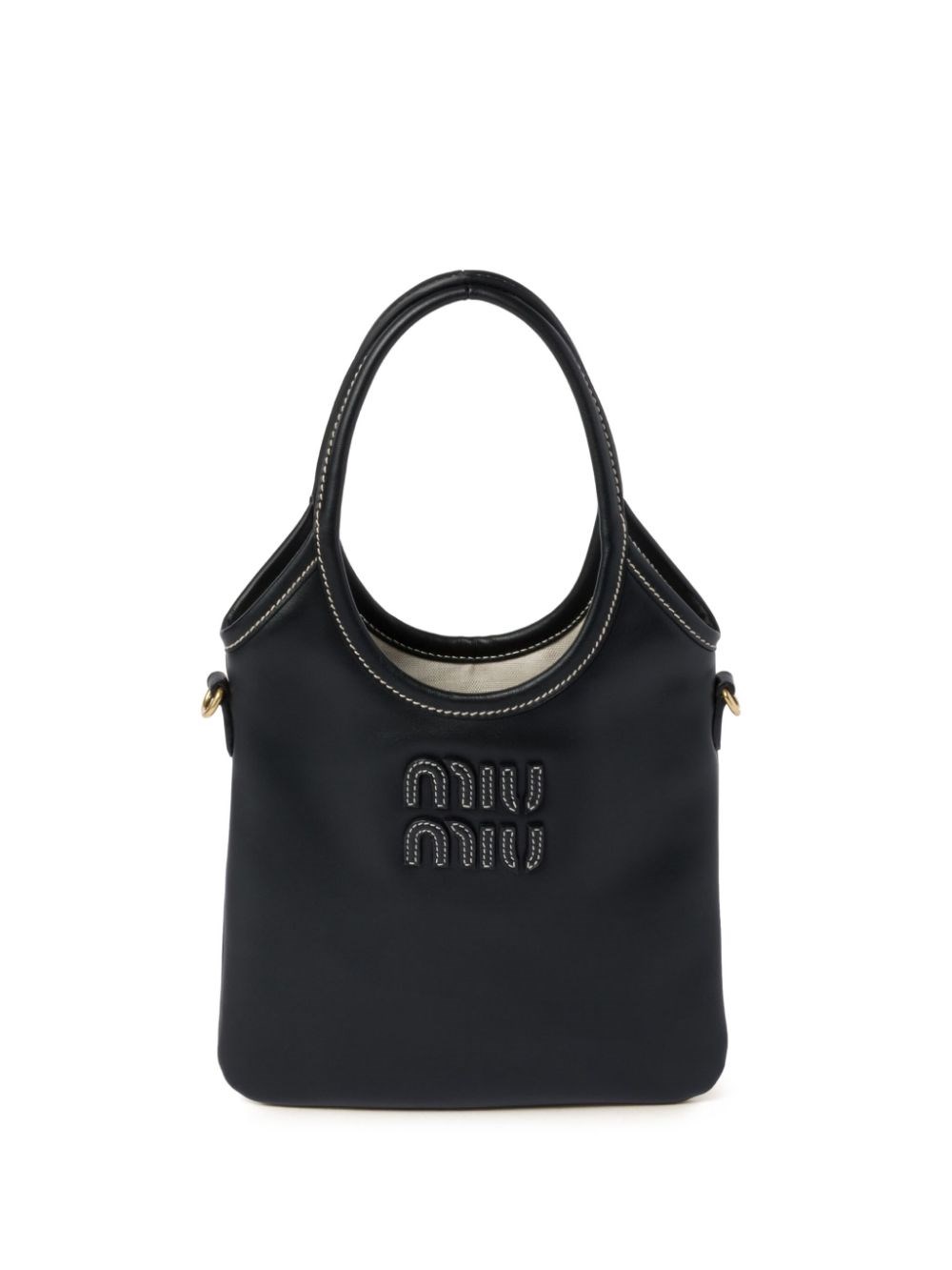 Miu Miu Borsa A Mano Mini In Pelle Ivy
