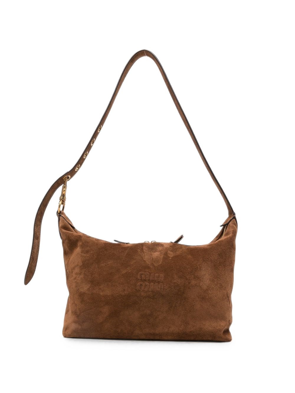 Miu Miu Borsa A Spalla In Pelle Scamosciata Spirit