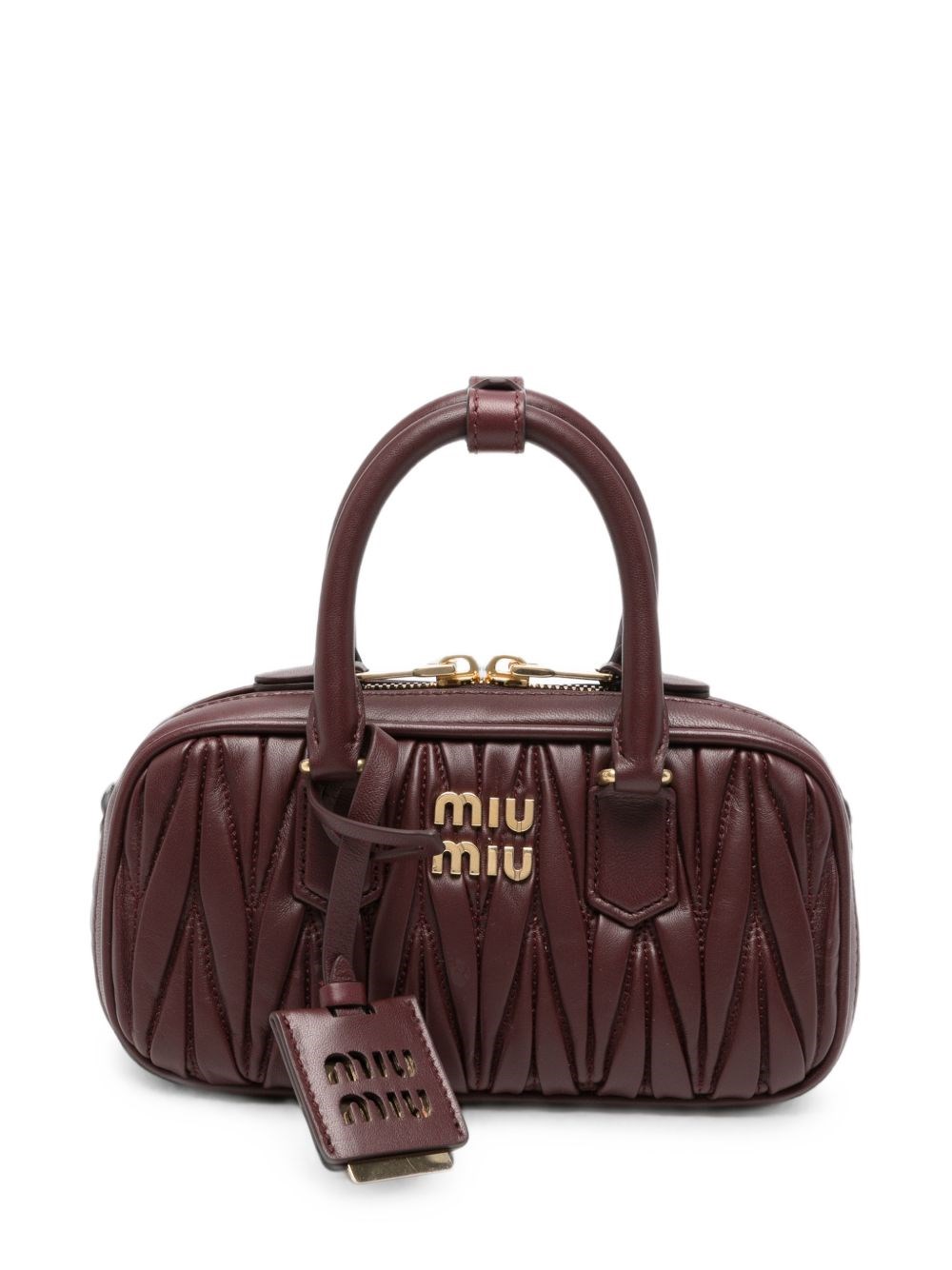 Miu Miu Arcadie Mini Leather Handbag