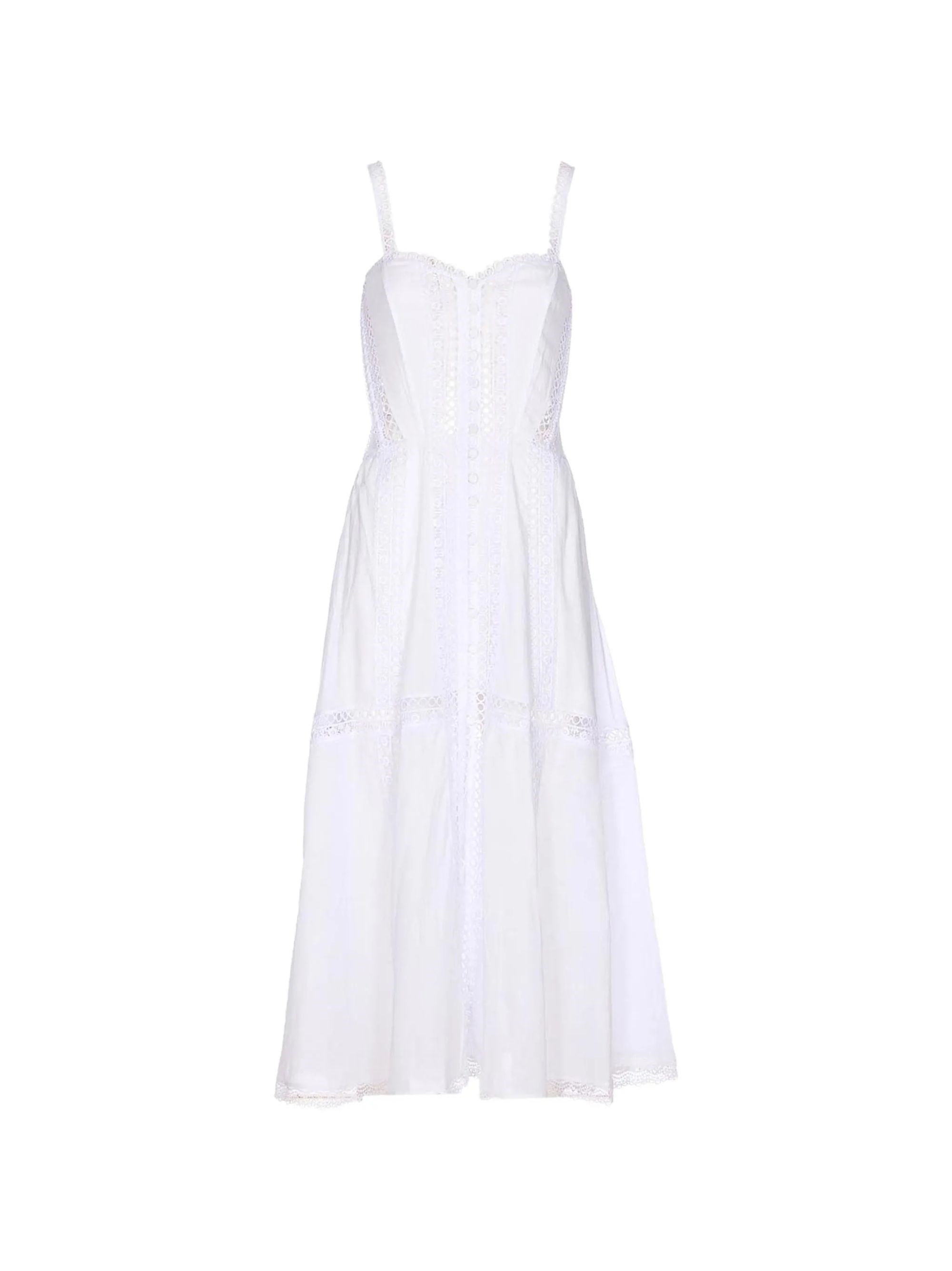 CHARO RUIZ Cotton Midi Dress