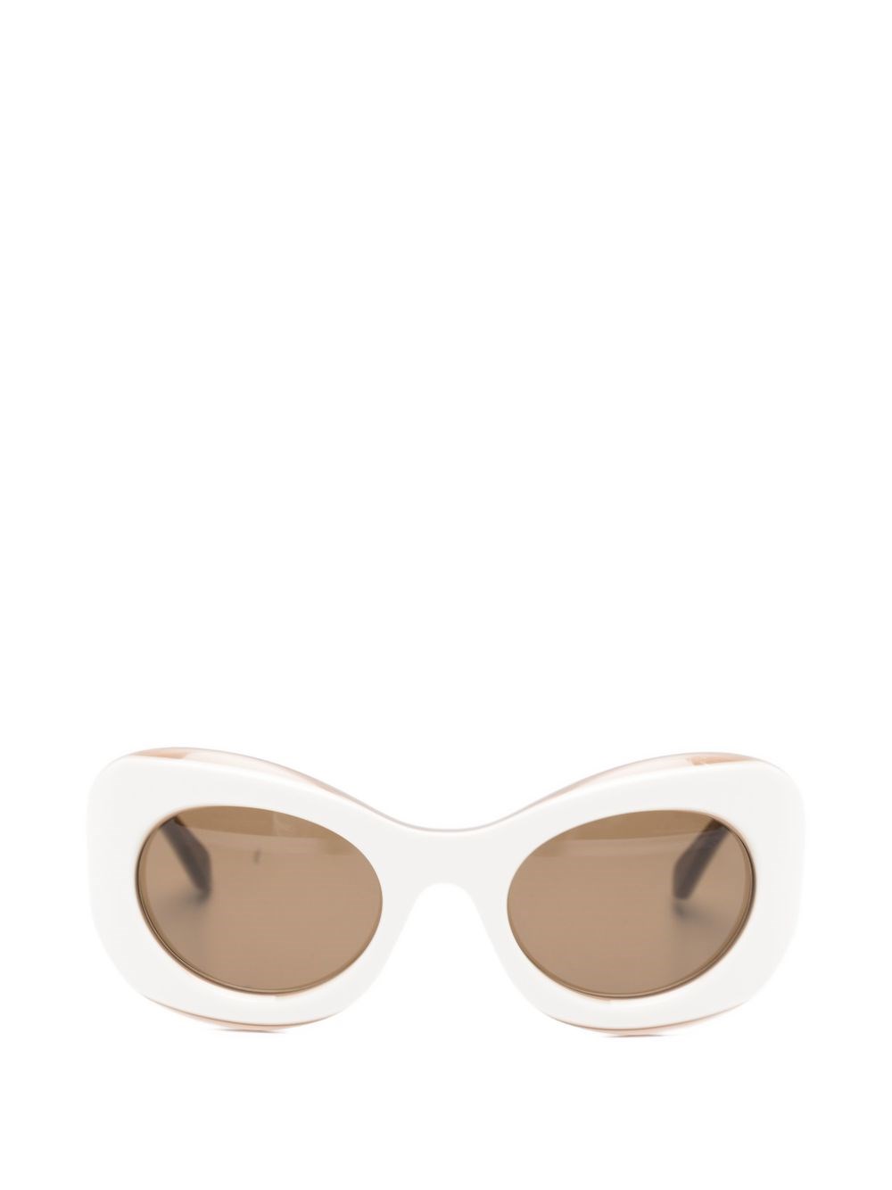 Loewe Paula's Ibiza Butterfly Sunglasses In White