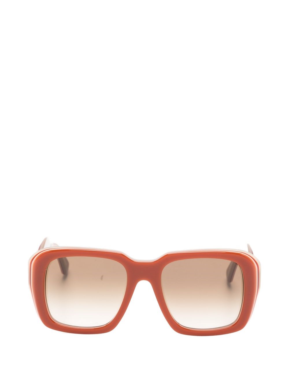Loewe Paula's Ibiza Square Sunglasses In Brown