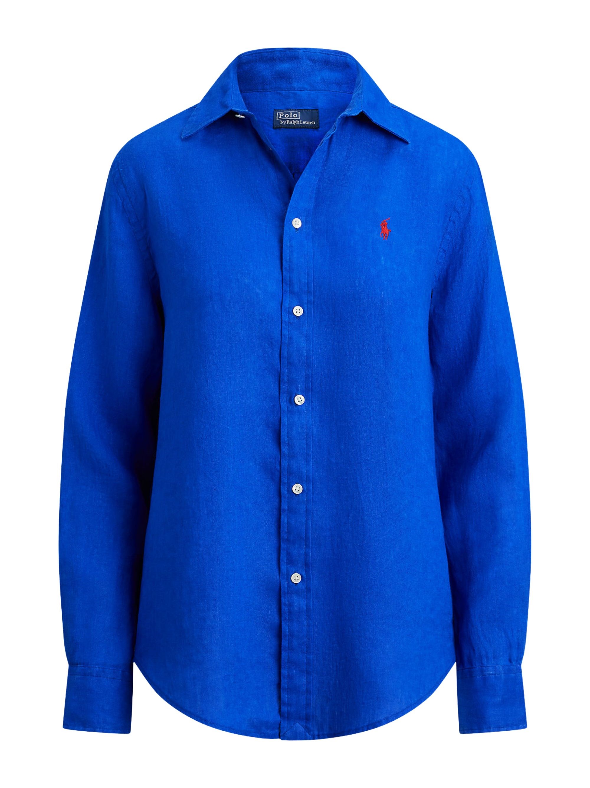 Polo Ralph Lauren Shirt With Logo In Blue