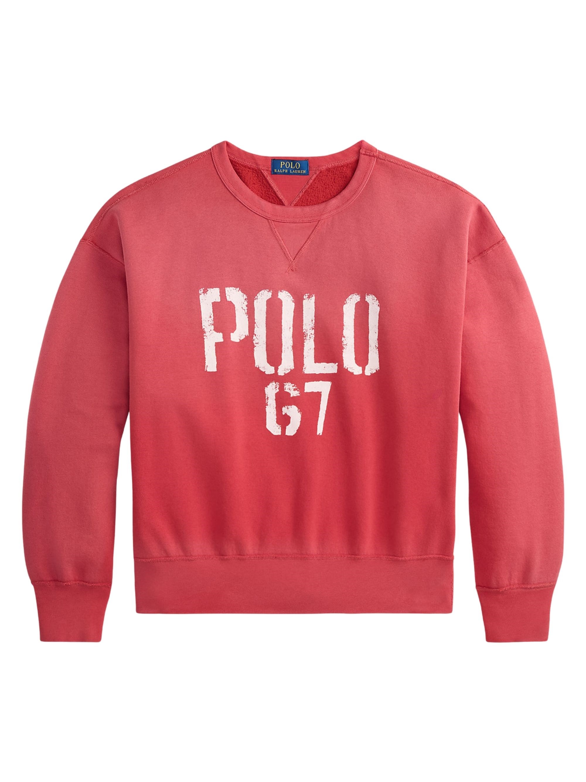 POLO RALPH LAUREN Felpa Con Stampa