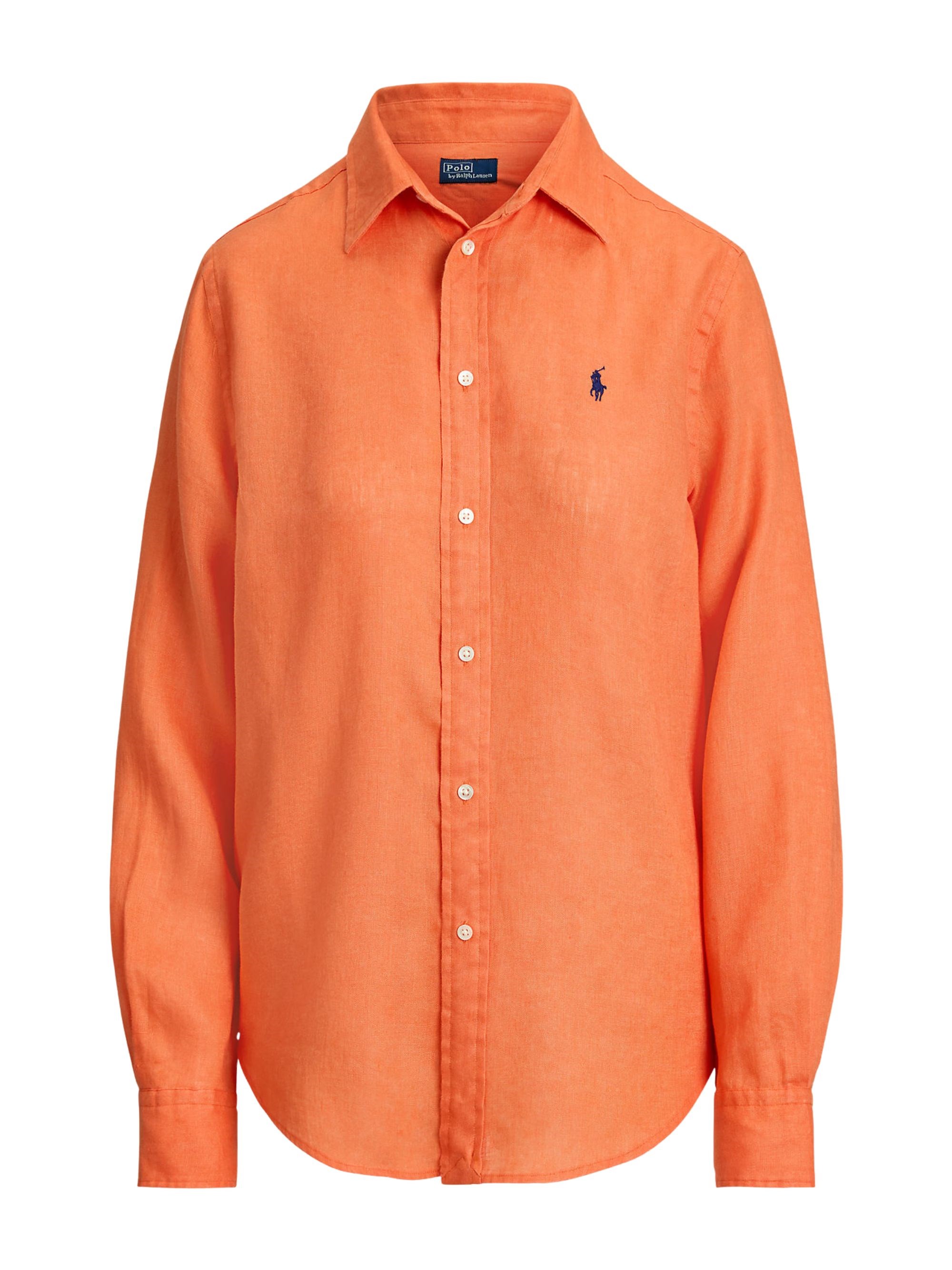 Polo Ralph Lauren Shirt With Logo In Orange