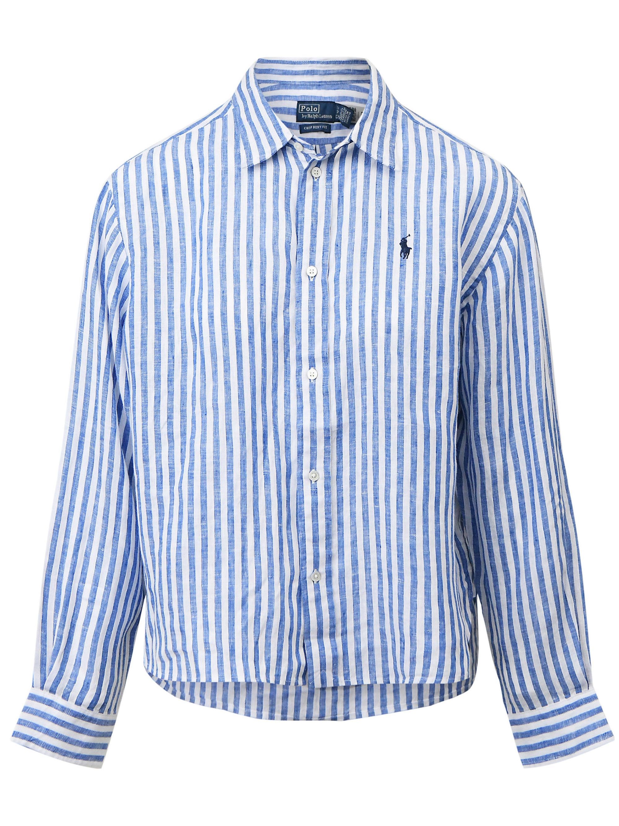 Polo Ralph Lauren Striped Shirt In Blue