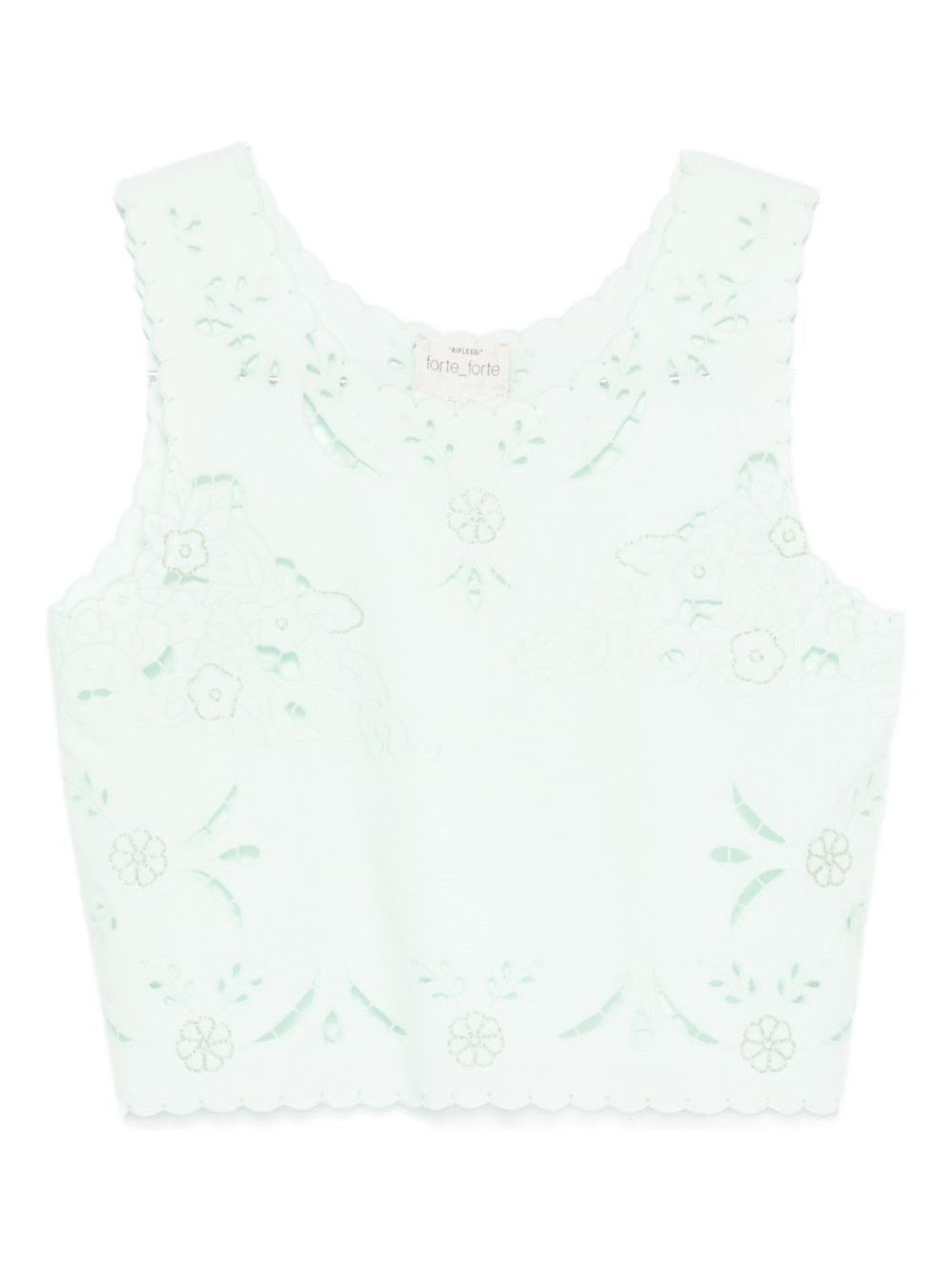 Forte Forte Embroidered Cotton Top