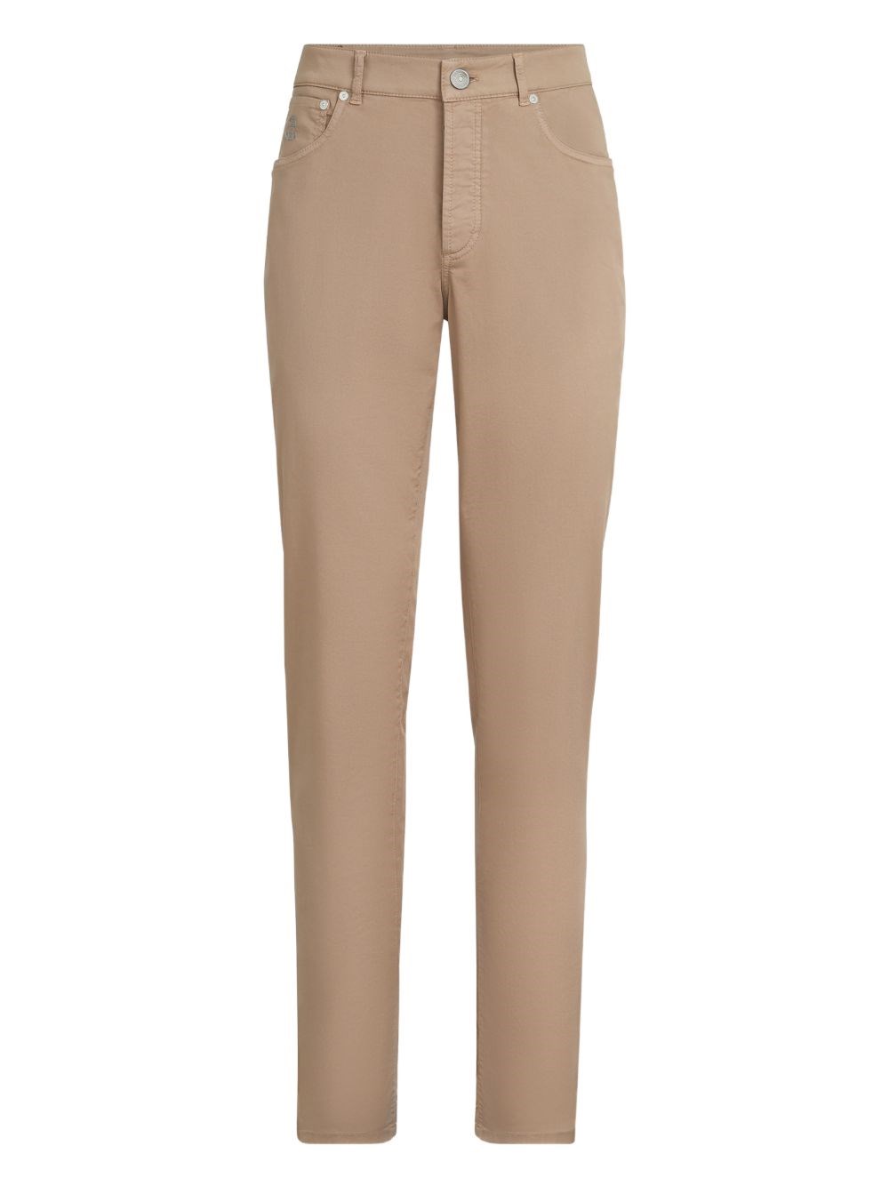 Brunello Cucinelli Cotton Slim Trousers