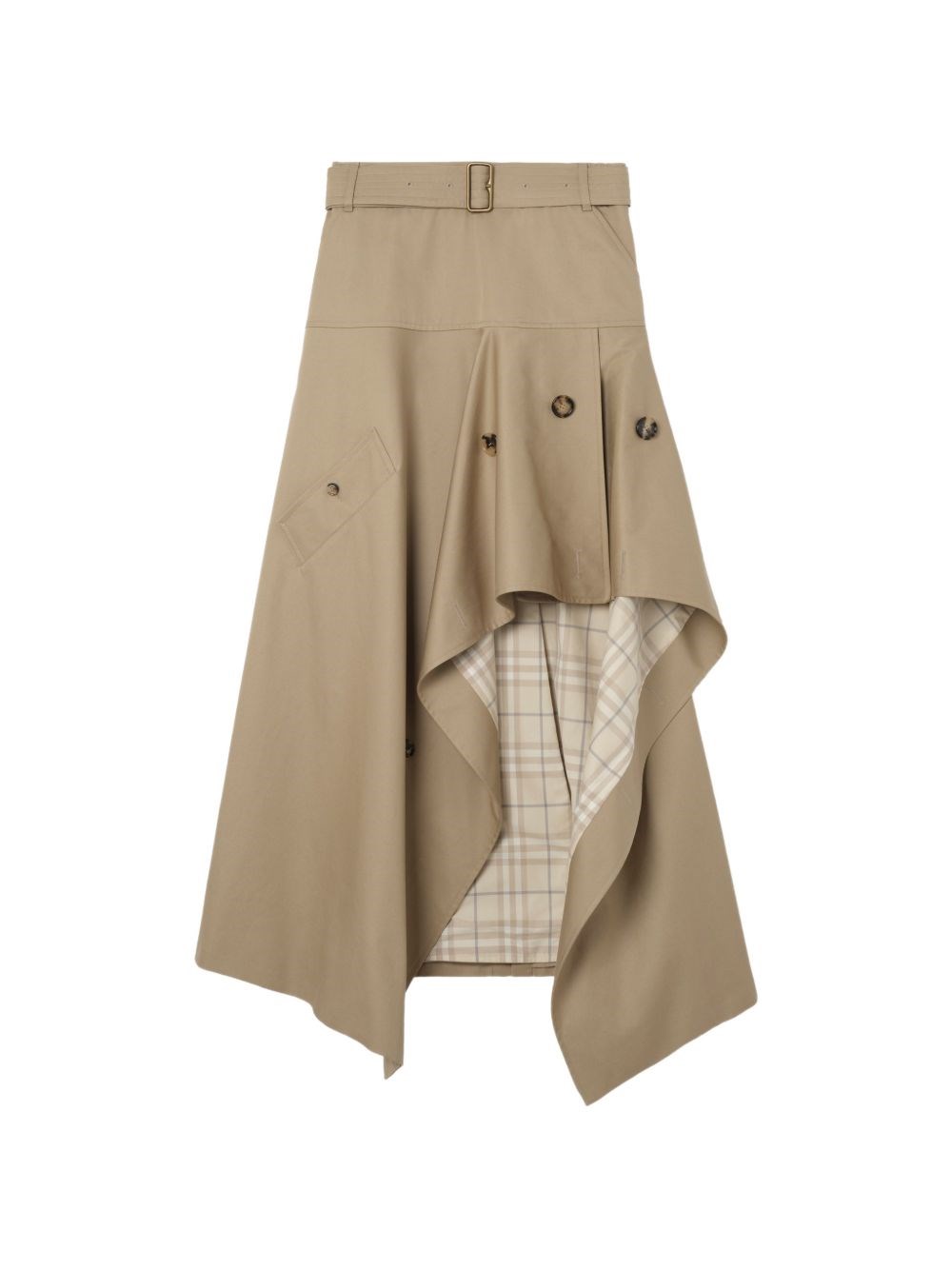 Burberry Cotton Long Skirt