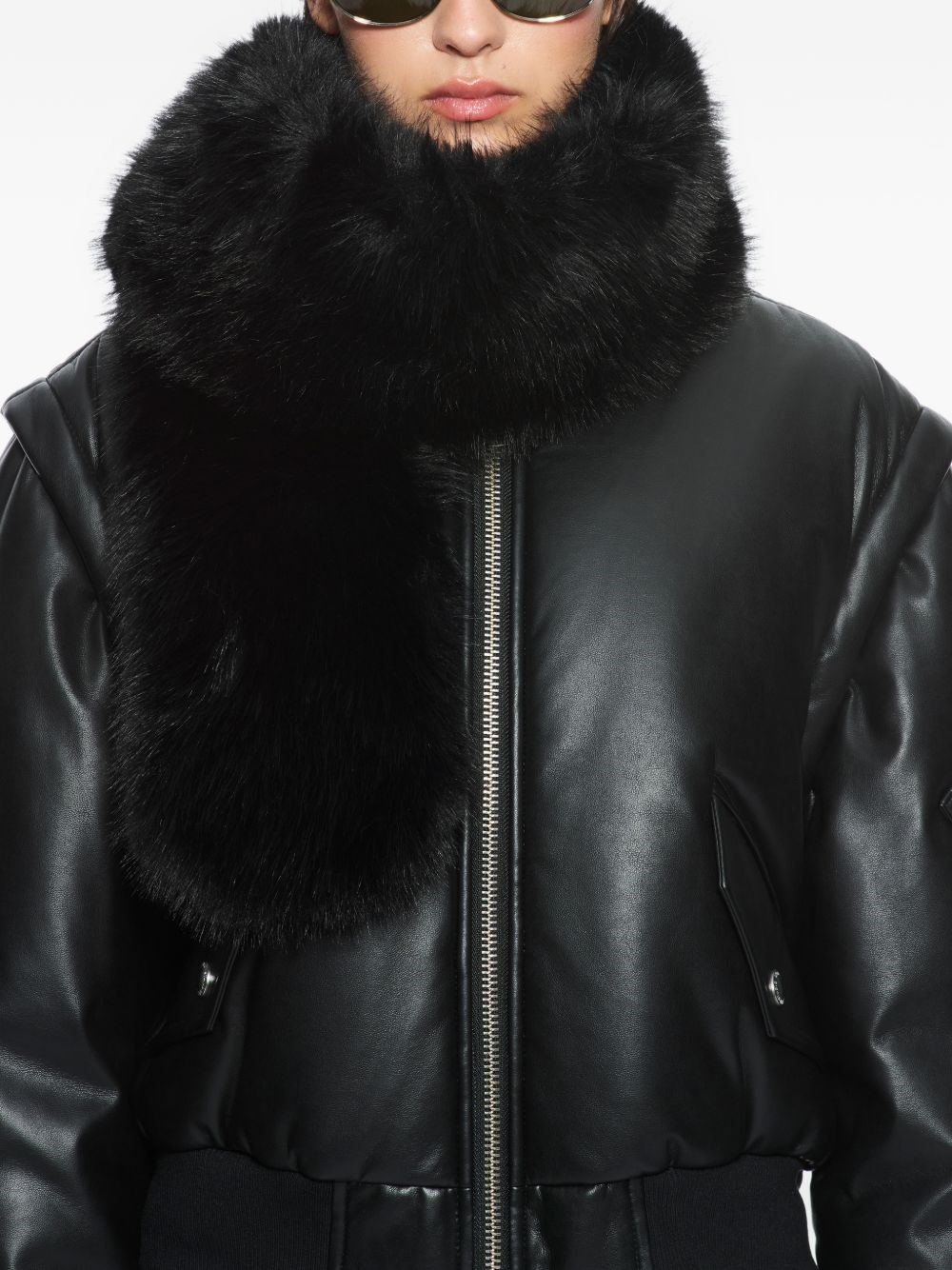 Stand Studio Lone Faux Fur Scarf
