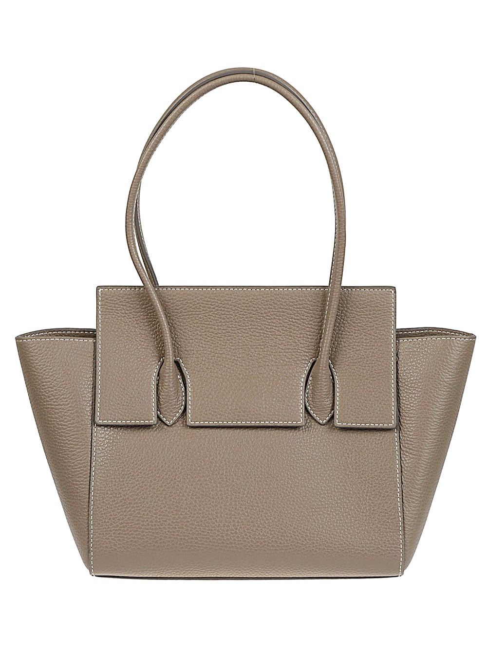 ROUNN Felice Flap Leather Tote Bag