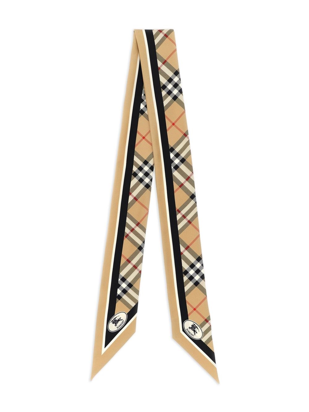 Burberry Check Wool Foulard