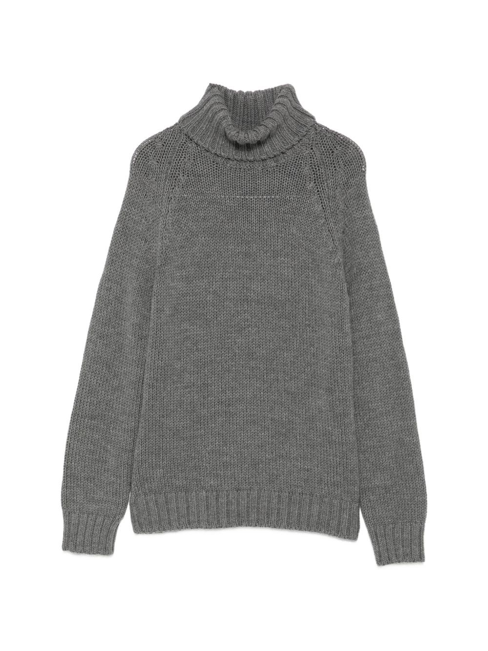 Base Wool Turtle-Neck Sweater