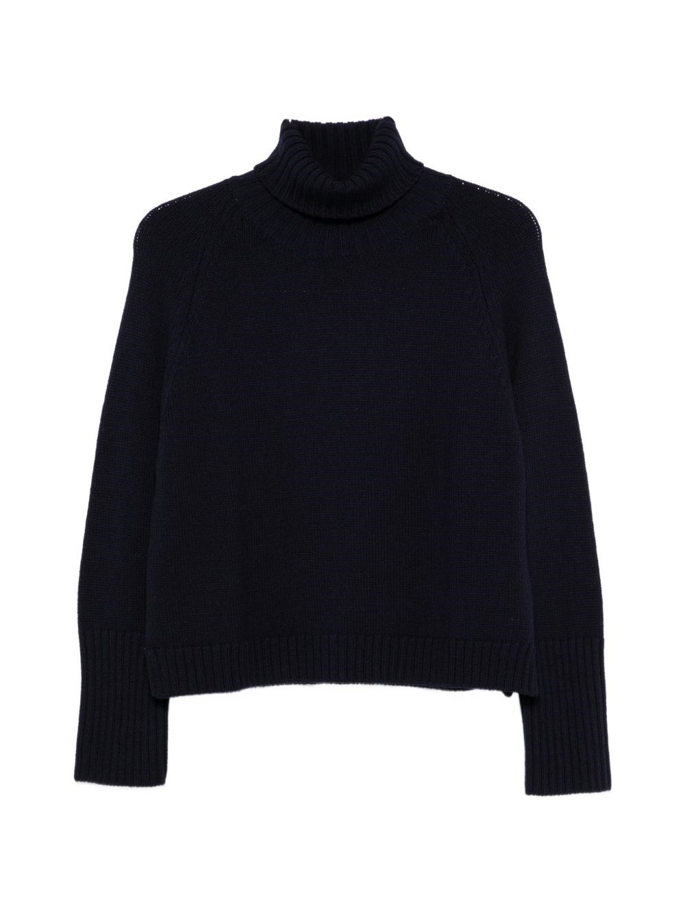 Base Wool Turtle-Neck Sweater
