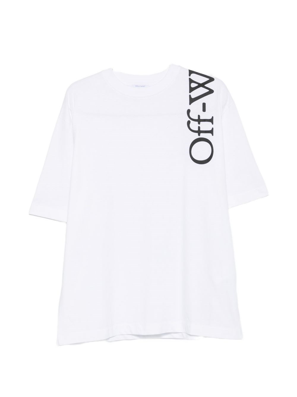 Off White Vertical Bookish Skate Cotton T-Shirt