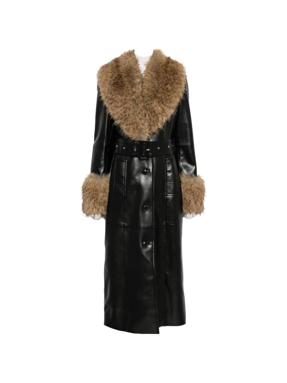 Stand Studio Estella Faux Leather Coat