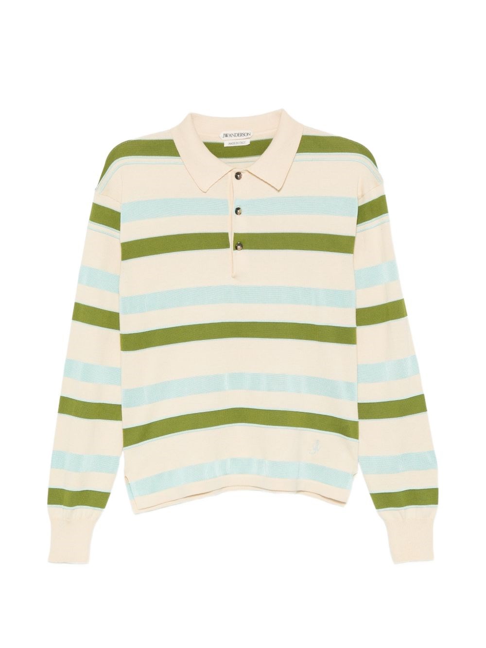 JW ANDERSON Cotton And Wool Polo Shirt
