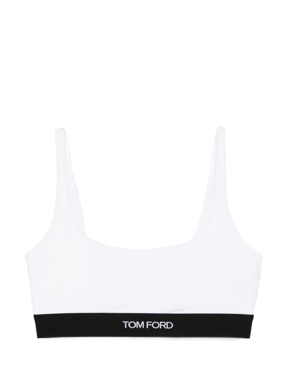 Tom Ford Modal-Elastane Bra — White