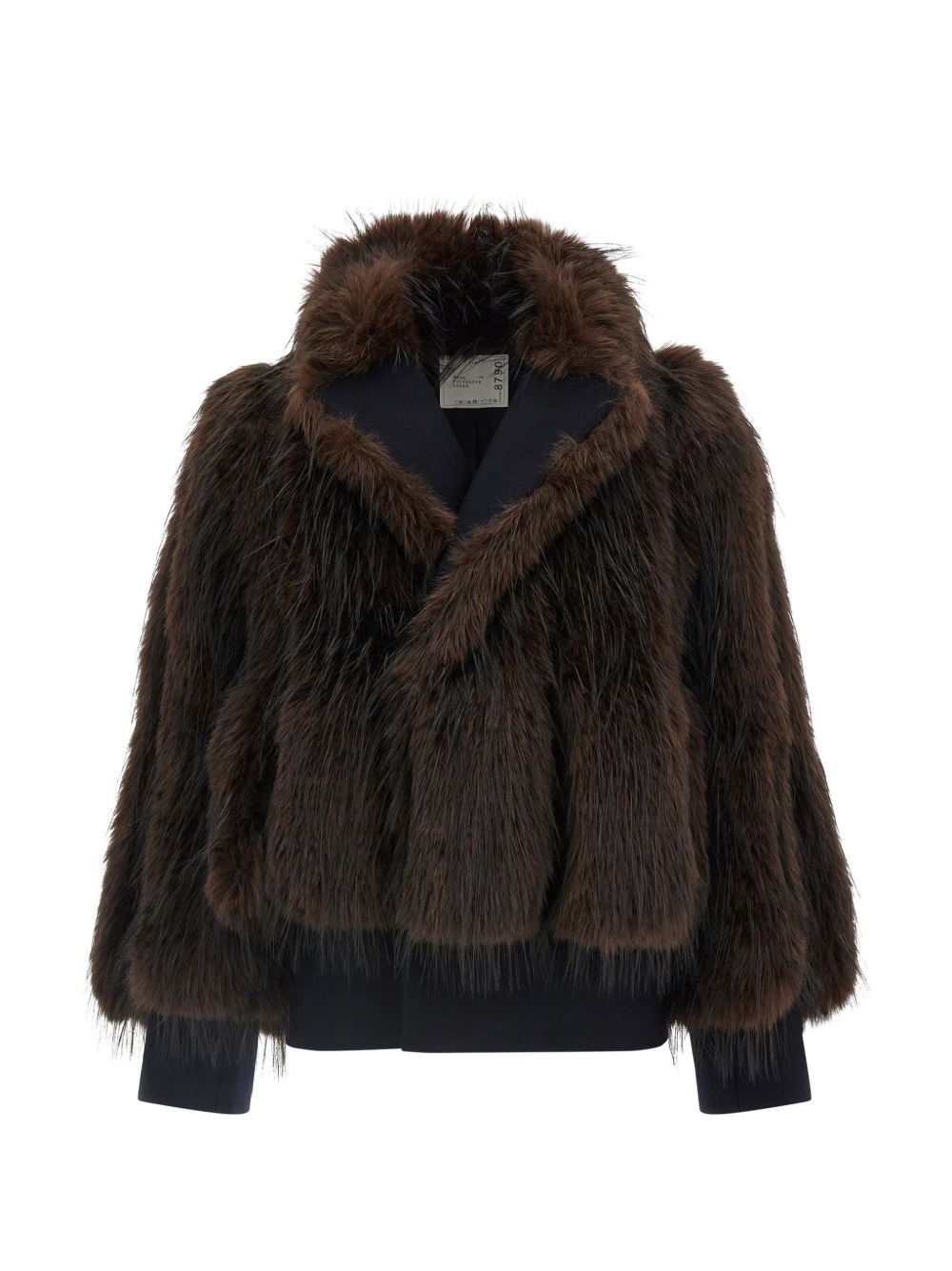 Sacai Faux-Fur Jacket By Sacai