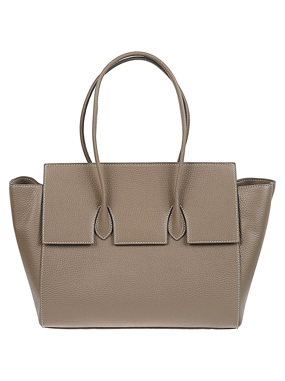 ROUNN Borsa Shopping In Pelle Felice Flap