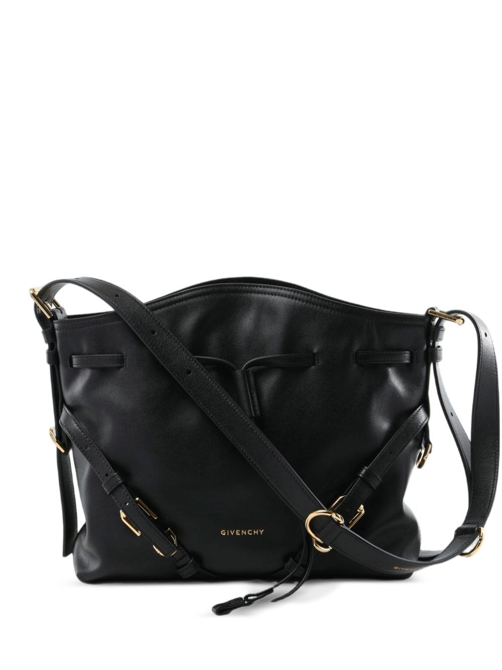 Givenchy Voyou Small Leather Bucket Bag